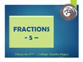 5fractions5 cp 2878f