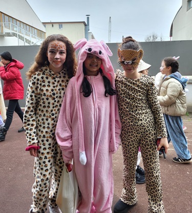 carnaval 2025 CE2 cour 3