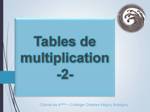 6 tables x 2 cp a1385